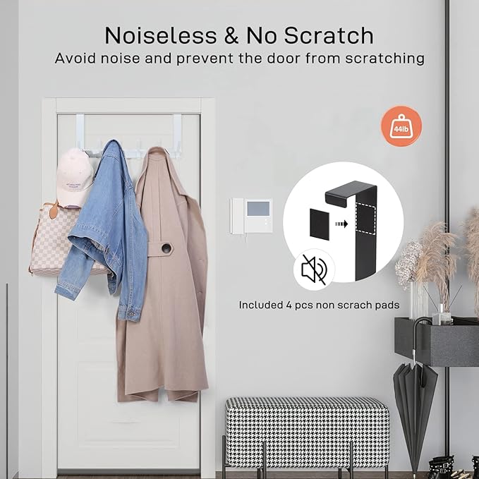 Over The Door Hooks, Door Hanger Hooks - Image 2