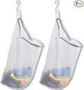 2Pcs Mesh Hanging Laundry Bags for Washing Machine, 15 X 12 inch Wash Bag for by Cociat