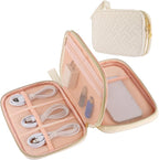 Electronics Organizer Travel Case, Charger Bag Cord Organizer Travel, Compact by ZFZGFRCS