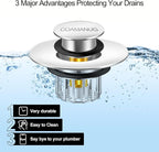 Bathtub Stopper | Shower Drain Hair Catcher, Pop-up Tub Stopper - Image 7