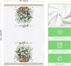 Artoid Mode Eucalyptus Truck Flowers Basket Spring Kitchen Towels Dish Towels - Image 6