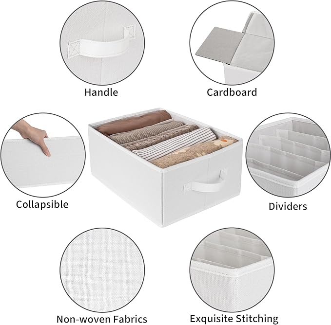 GRANNY SAYS Jean Organizer for Closet, Clothes Drawer Organizer, Pants Organizer - Image 4