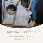 Hayden Hill Luxury Organic Cotton Travel Laundry Bags - Image 2