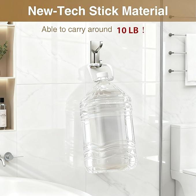 pickpiff Wall Hooks with Adhesive Strip - Image 2