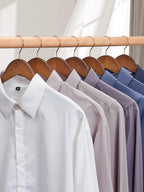 Smartor Wooden Hangers 20 Pack, Solid Wood Coat Hanger - Image 8