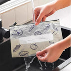 Reusable Aluminum Foil Sealable Storage Bags, 2025 New Resealable Vacuum Zipper - Image 8