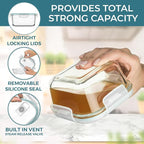 Razab 24 Pc Airtight Glass Food Storage Containers - Image 3