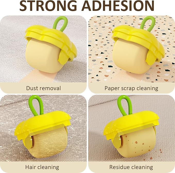 2Pcs Reusable Lint Roller Set, Portable Mini Travel Lint Roller, Washable - Image 4