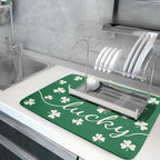 St Patricks Day Dish Drying Mat - Image 5