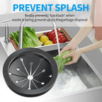 2 Pcs Garbage Disposal Splash Guard, 3 1/8" Sink Rubber Guard - Image 3