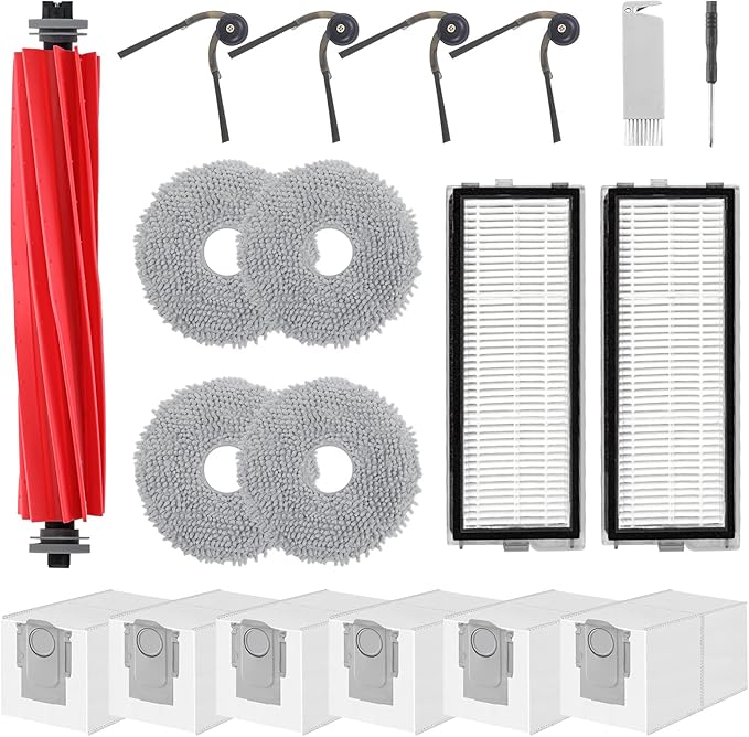 Accessories Replacement Kit for Roborock Qrevo Serie by SPOFAN