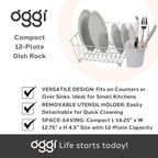 Oggi Compact Dish Drying Rack - Image 7