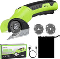 Electric Scissors & Cardboard Cutter, 4V Cordless Power Box Cutter by KIMPOK