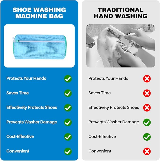 Shoe Washing Machine Bag: Laundry Shoe Bag - Image 5