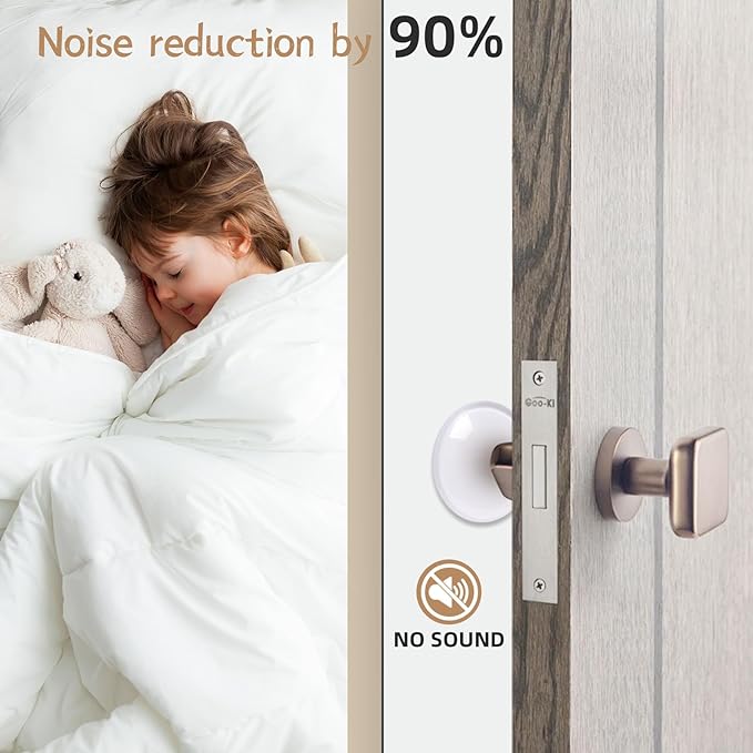 Silicone Door Stoppers for Wall, Door Pads to Prevent slamming - Image 2