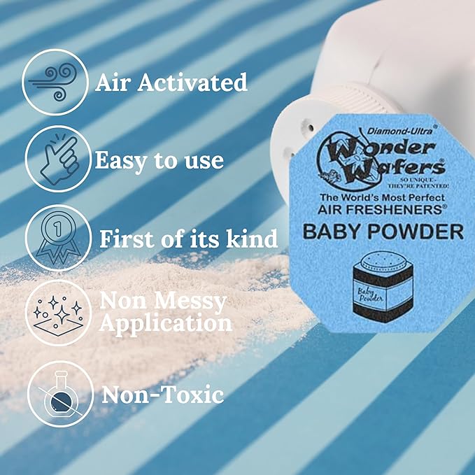 Wonder Wafers 250 Count Unwrapped Automobile Professional Use Air Fresheners - Image 2