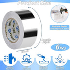 6 Pack Aluminum Foil Tape Bulk - Image 2