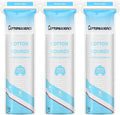 Cotton Rounds for Facial Cleansing and Nail Polish Removal by CraftingHealthUnveilingBeauty