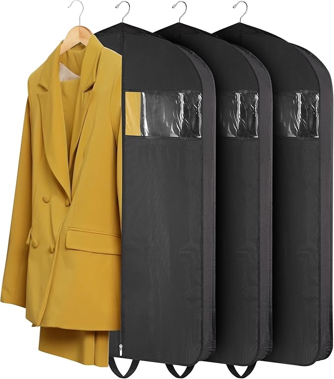 Garment Bags for Hanging Clothes 3-Pack by Handy+Laundry
