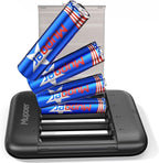 Rechargeable AA Batteries with Box, 3600mWh Lithium Batteries AA 1.5V 4 Count by Mupoer