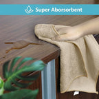 HOMEXCEL Brown Microfiber Cleaning Cloth, 50 Pack Cleaning Towels - Image 3