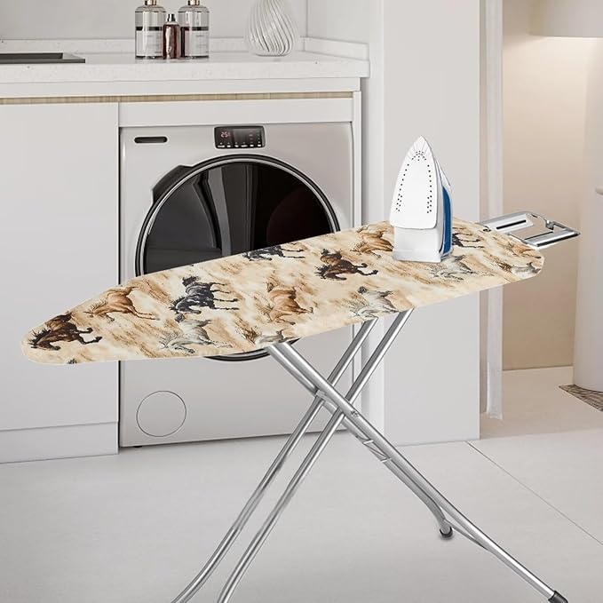 Running Horse Ironing Board Cover Resist Scorching Table Top Ironing Board - Image 2