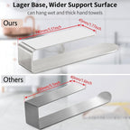 Adhesive Hand Towel Holder, 8 Inch Towel Holder - Image 2