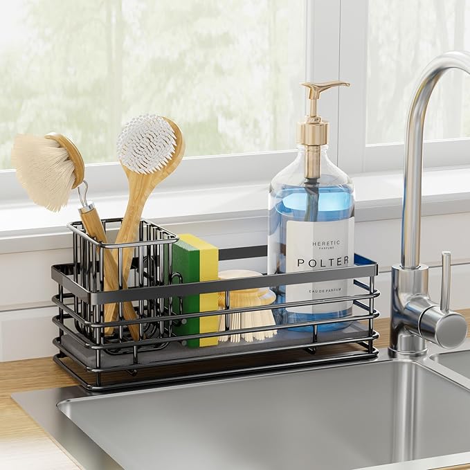 Yofidra Kitchen Sink Caddy Sponge Holder - Image 8
