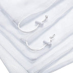 Frienda 6 Pieces Mesh Stuff Sack, 11 x 15 Inch Durable Nylon Drawstring Laundry - Image 3