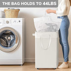 Goodpick Laundry Hamper with Wheels, 75L College Dorm Room Essentials, Clothes - Image 6