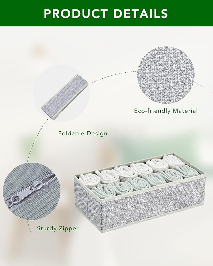 DIMJ Drawer Organizer Clothes Storage - Image 5