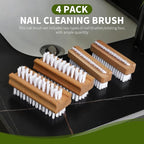 4 Pack Wooden Nail Brush - Image 4