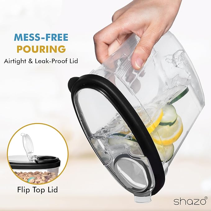Shazo 3 PC Cereal Container Storage Set - Image 4