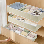 Drawer Organizer Clothes, Foldable Fabric Dresser Organizer Closet Organizers - Image 3