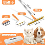 3 in 1 Carpet Rake for Pet Hair Removal, Tool Set of 3, 55” Long Handle Carpet - Image 3
