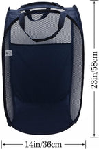 AQQA 6 Pcs Handy Laundry Collapsible Mesh Foldable Hampe, Popup Laundry Basket - Image 2