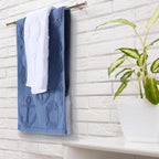 2 Pcs Nautical Hand Towels for Bathroom Navy Blue Nautical Beach Bathroom Hand - Image 6