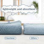 Cleanbear Hand Towel for Bathroom, 100% Cotton, Quick Dry & Lightweight Hand - Image 3
