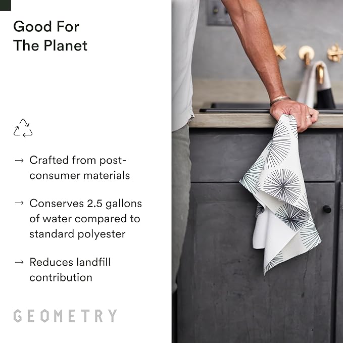 GEOMETRY Kitchen Tea Towels - Image 3