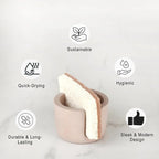 Sponge Holder for Kitchen Sink and Sponge - Image 3