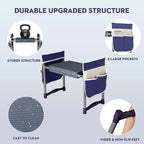 Luvenia Garden Kneeler and Seat,Foldable Garden Stool 10.8" Wider Heavy Duty 2-in-1 Kneeling Pad,Bench Kneeler and Seat Gardening Gifts for Women,Men,Seniors,Grandparents - Image 5