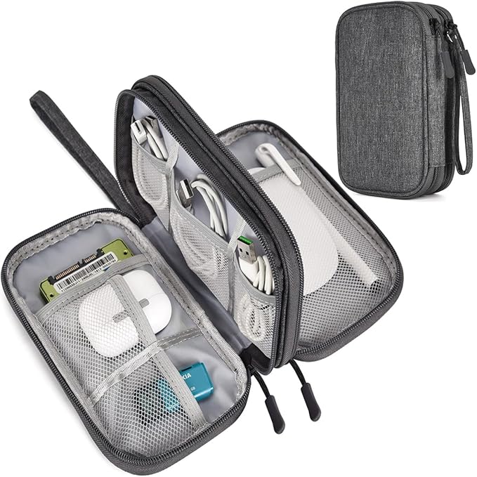 Travel Cord Organizer Electronics Organizer Travel Case, Travel Cable Organizer by Unknown