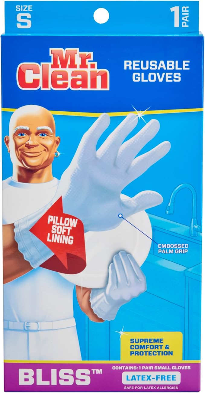 Mr. Clean, 243032 Bliss, Small Latex Free, Soft Ultra Absorbent Lining by MrClean