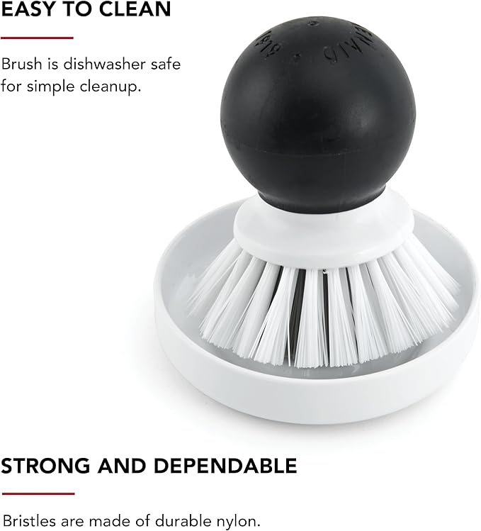 KitchenAid Palm Brush with Dish Tray to Keep Countertops Dry and Clean - Image 3