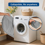 Collapsible Laundry Baskets, Tear Proof Pop Up Laundry Hamper - Image 5