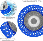 LEKEYE Shower Drain Hair Catcher/Shower Drain Cover/Drain Protector - Image 5
