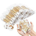 500 Pcs Travel Size Cotton Swabs Individually Wrapped Cotton Swabs by PSPIKXEG