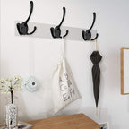 IBosins 14 Pack Big Heavy Duty Triple Coat Hooks Wall Mounted - Image 2