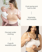 Kindred Bravely Organic Reusable Nursing Pads, - Image 5