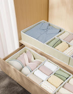 Drawer Organizer Clothes, Foldable Fabric Dresser Organizer Closet Organizers - Image 4